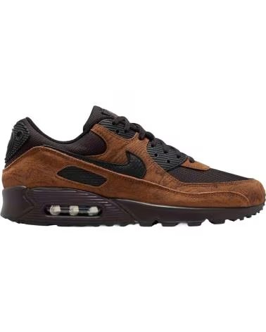NIKE ZAPATILLAS AIR MAX 90 PREMIUM LIGHT BRITISH TAN EN MARRON PARA HOMBRE