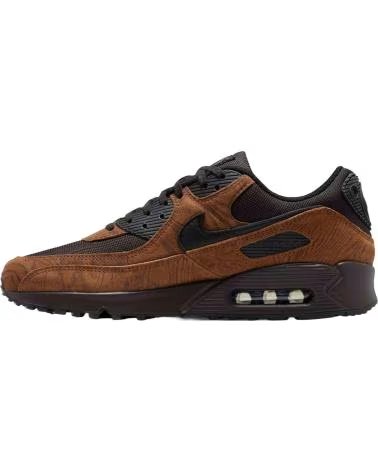 NIKE ZAPATILLAS AIR MAX 90 PREMIUM LIGHT BRITISH TAN EN MARRON PARA HOMBRE