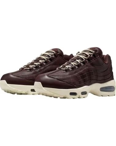 NIKE ZAPATILLAS AIR MAX 95 BIG BUBBLE HEAVY LEATHER EN MARRON PARA HOMBRE
