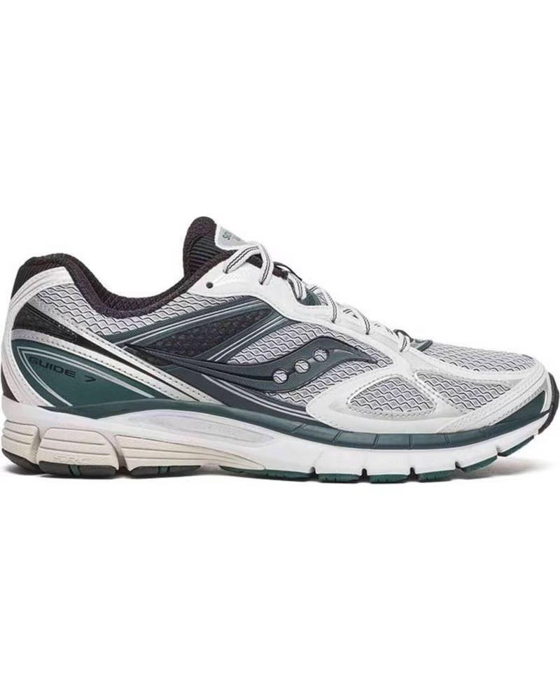 SAUCONY ZAPATILLAS PROGRID GUIDE 7 PINE EN BLANCO PARA HOMBRE