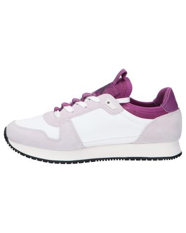 Zapatillas deporte de Mujer CALVIN KLEIN YW0YW00840 LACEUP NY-LTH W 0KB WHITE-GHOST GREY-AMETHYST