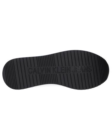 Zapatillas deporte de Mujer CALVIN KLEIN YW0YW00840 LACEUP NY-LTH W 0KB WHITE-GHOST GREY-AMETHYST