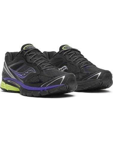 SAUCONY ZAPATILLAS PROGRID GUIDE 7 BLACK EN NEGRO PARA HOMBRE