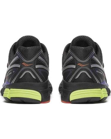 SAUCONY ZAPATILLAS PROGRID GUIDE 7 BLACK EN NEGRO PARA HOMBRE