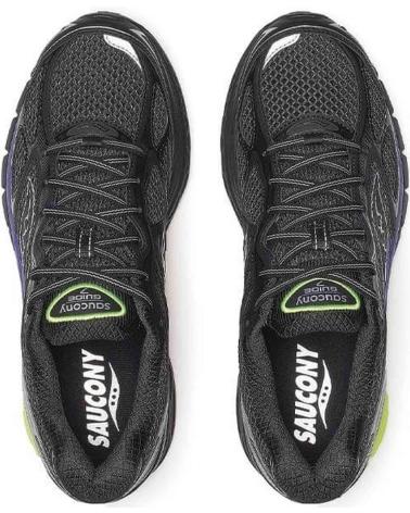 SAUCONY ZAPATILLAS PROGRID GUIDE 7 BLACK EN NEGRO PARA HOMBRE