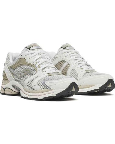 SAUCONY ZAPATILLAS PROGRID TRIUMPH 4 WHITE ONYX EN BLANCO PARA HOMBRE