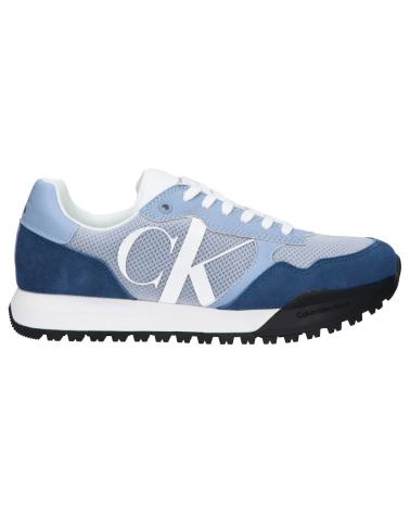 Sapatos Desportivos CALVIN KLEIN  de Homem YM0YM00583 RUNNER BOLD MONO  0G1 ICELAND BLUE-DARK DENIM-WHITE