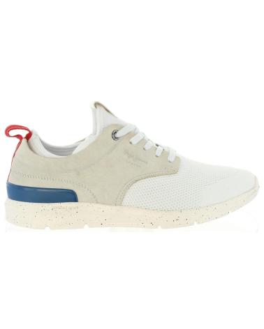 Chaussures PEPE JEANS  pour Homme PMS30410 JAYDEN  800 WHITE