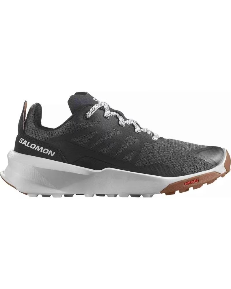 SALOMON ZAPATILLAS L47736600 EN PARA NINOS ASPHALT-RAINY DAY-PECAN BROWN