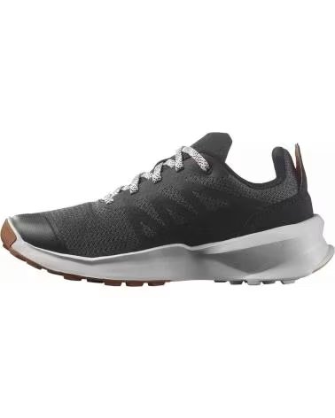 SALOMON ZAPATILLAS L47736600 EN PARA NINOS ASPHALT-RAINY DAY-PECAN BROWN