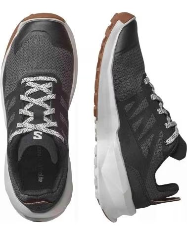 SALOMON ZAPATILLAS L47736600 EN PARA NINOS ASPHALT-RAINY DAY-PECAN BROWN