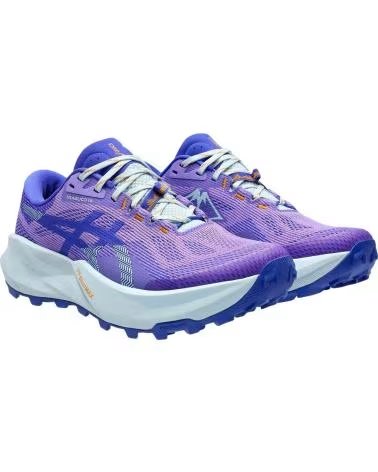 ASICS ZAPATILLAS DE RUNNING ZAPATILLAS TRABUCO 14 AZUL VIOLETA BLANCO EN MORADO PARA UNISEX MUJER
