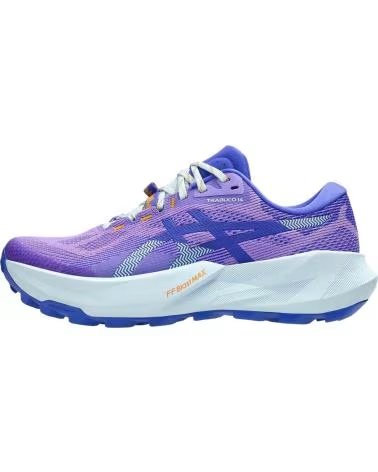 ASICS ZAPATILLAS DE RUNNING ZAPATILLAS TRABUCO 14 AZUL VIOLETA BLANCO EN MORADO PARA UNISEX MUJER