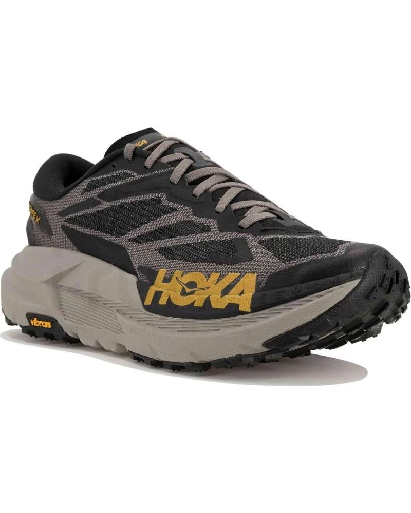HOKA ZAPATILLAS DE RUNNING 0001161990-BCM EN NEGRO PARA HOMBRE BLACK-CEMENT