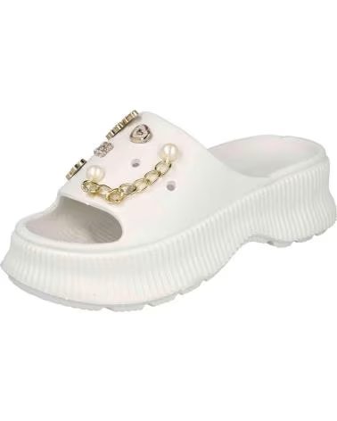 L&R SHOES CHANCLAS LR 070-114148 BLANCO