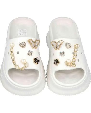 L&R SHOES CHANCLAS LR 070-114148 BLANCO