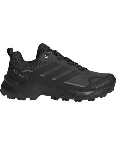 ADIDAS ZAPATOS DE MONTANA ZAPATILLAS TERREX SKYCHASER AX5 GORE-TEX GRIS NEGRO EN NEGRO PARA HOMBRE MUJER