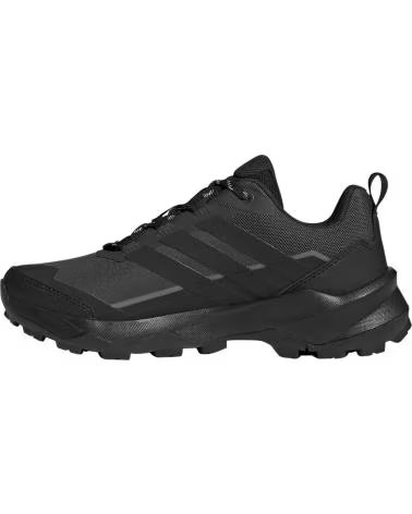 ADIDAS ZAPATOS DE MONTANA ZAPATILLAS TERREX SKYCHASER AX5 GORE-TEX GRIS NEGRO EN NEGRO PARA HOMBRE MUJER