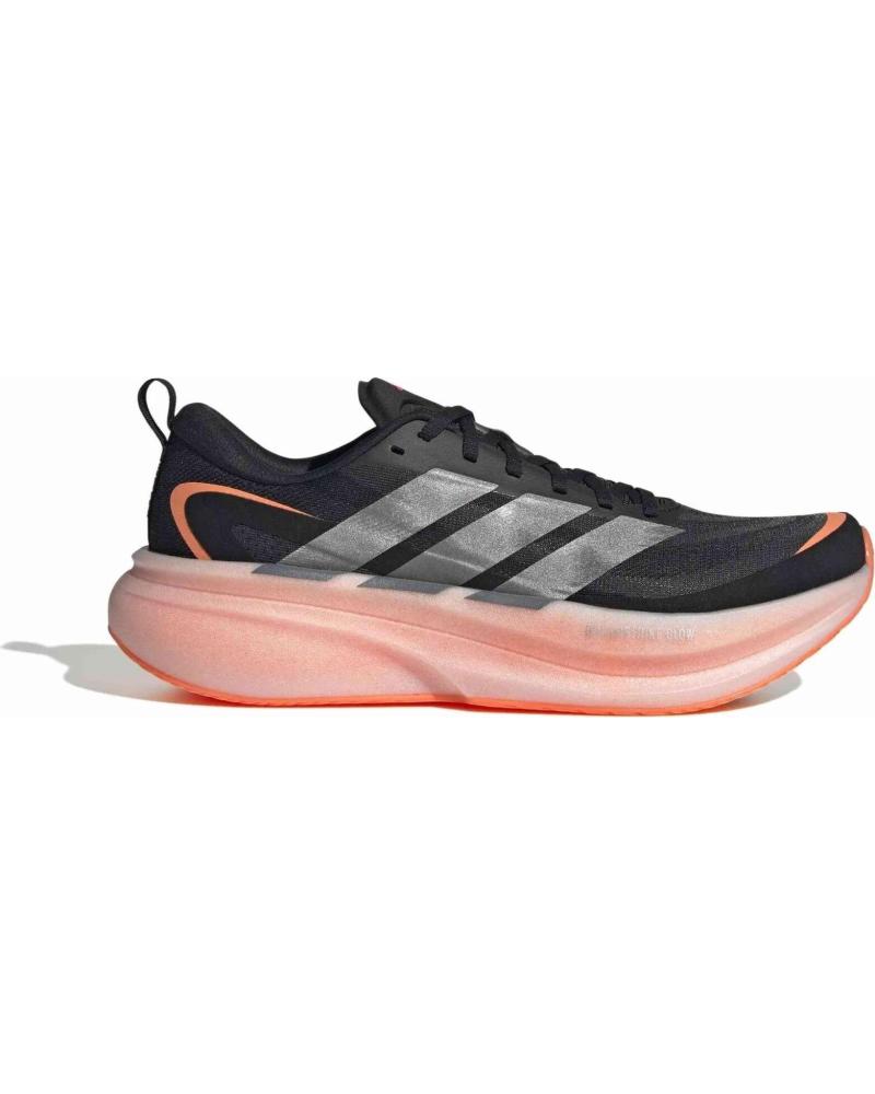 ADIDAS ZAPATILLAS DE RUNNING SUPERNOVA GLIDE NEGRO GRIS NARANJA