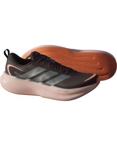 ADIDAS ZAPATILLAS DE RUNNING SUPERNOVA GLIDE NEGRO GRIS NARANJA
