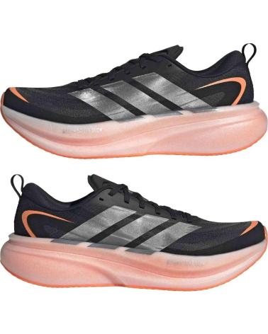 ADIDAS ZAPATILLAS DE RUNNING SUPERNOVA GLIDE NEGRO GRIS NARANJA