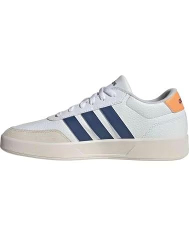ADIDAS ZAPATILLAS ZAPATILLAS BREAKNET 3 0 BLANCO PURO AZUL EN BLANCO PARA HOMBRE NARANJA