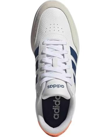 ADIDAS ZAPATILLAS ZAPATILLAS BREAKNET 3 0 BLANCO PURO AZUL EN BLANCO PARA HOMBRE NARANJA