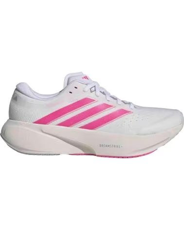 ADIDAS ZAPATILLAS ZAPATILLAS SUPERNOVA RISE 3 BLANCO ROSA EN BLANCO PARA MUJER