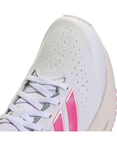 ADIDAS ZAPATILLAS ZAPATILLAS SUPERNOVA RISE 3 BLANCO ROSA EN BLANCO PARA MUJER