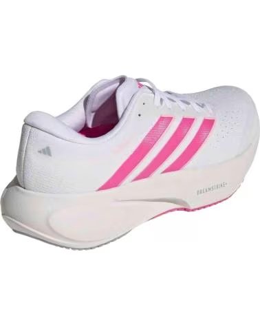 ADIDAS ZAPATILLAS ZAPATILLAS SUPERNOVA RISE 3 BLANCO ROSA EN BLANCO PARA MUJER