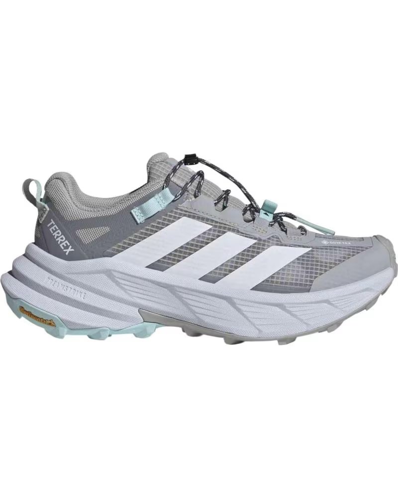 ADIDAS ZAPATILLAS DE TREKKING ZAPATILLAS TERREX FREEHIKER SL GORE-TEX GRIS BLANCO EN GRIS PARA HOMBRE MUJER