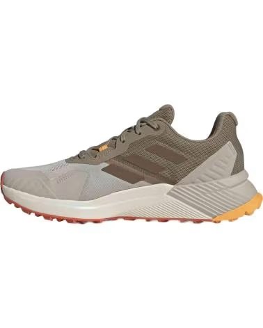 ADIDAS ZAPATILLAS DE TREKKING ZAPATILLAS TERREX SOULSTRIDE VERDE EN GRIS PARA HOMBRE MARRON