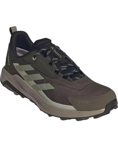 ADIDAS ZAPATOS DE MONTANA ZAPATILLAS TERREX ANYLANDER RAIN RDY HIKING EN PARA HOMBRE VERDE