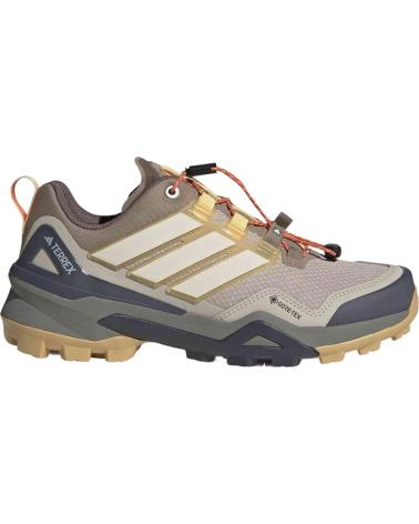 ADIDAS ZAPATILLAS DE TREKKING ZAPATILLAS TERREX SKYCHASER GORE-TEX MARRON BLANCO EN MARRON PARA MUJER CREMA
