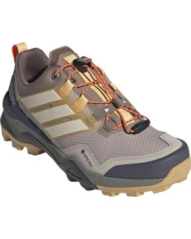 ADIDAS ZAPATILLAS DE TREKKING ZAPATILLAS TERREX SKYCHASER GORE-TEX MARRON BLANCO EN MARRON PARA MUJER CREMA