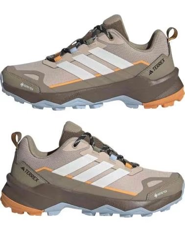 ADIDAS ZAPATILLAS DE TREKKING ZAPATILLAS TERREX SKYCHASER AX5 GORE-TEX BEIGE NARANJA BLANCO EN MARRON PARA MUJER