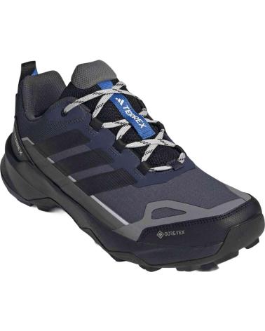 ADIDAS ZAPATOS DE MONTANA ZAPATILLAS TERREX SKYCHASER AX5 GORE-TEX NEGRO PURO EN NEGRO PARA HOMBRE GRIS
