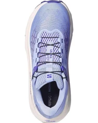 SALOMON ZAPATILLAS DE RUNNING ULTRA GLIDE 4 AZUL MUJER