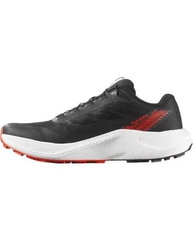 SALOMON ZAPATILLAS ZAPATILLAS PULSAR NEGRO EN PARA HOMBRE ROJO