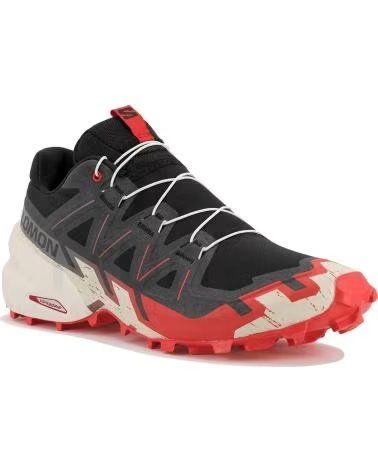 SALOMON ZAPATILLAS DE RUNNING SPEEDCROSS 6 EN PARA HOMBRE ROJO