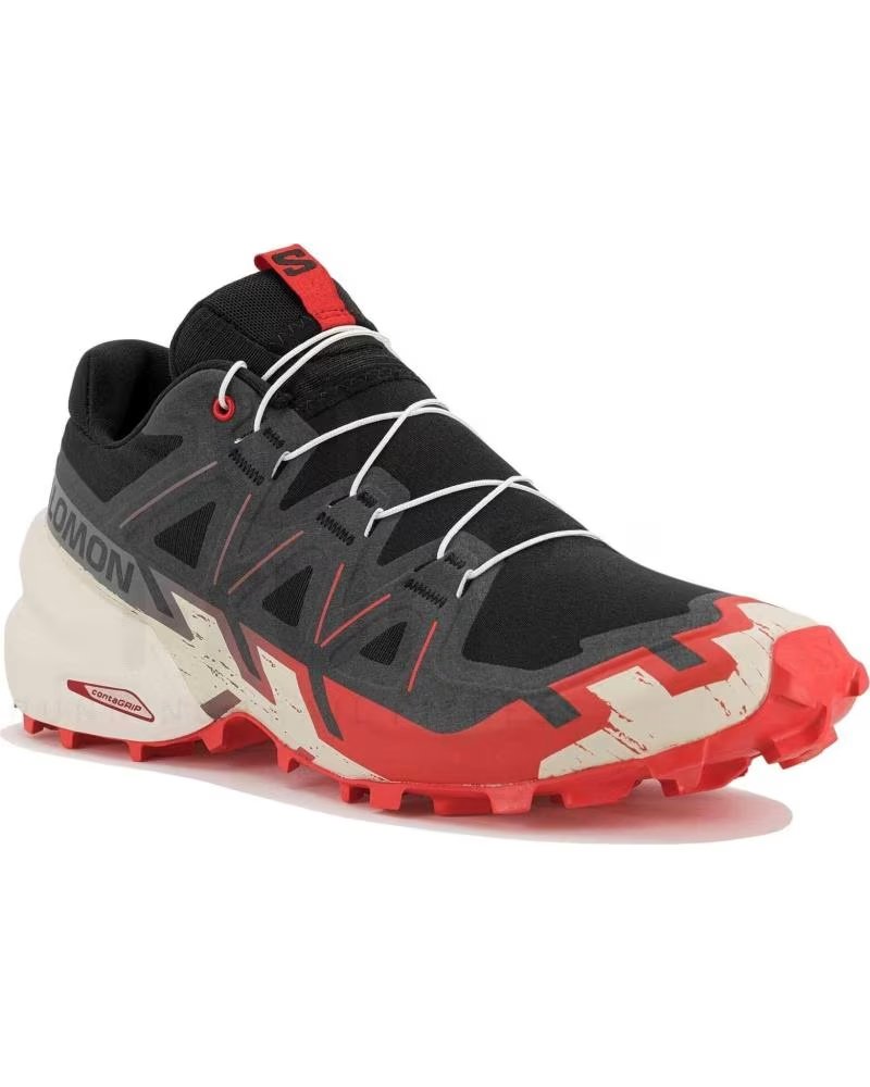 SALOMON ZAPATILLAS DE RUNNING SPEEDCROSS 6 EN PARA HOMBRE ROJO