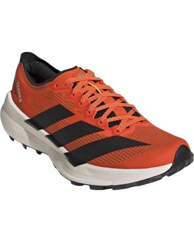 ADIDAS ZAPATILLAS DE RUNNING ZAPATILLAS TERREX AGRAVIC SPEED 2 ROJO NEGRO EN NARANJA PARA HOMBRE