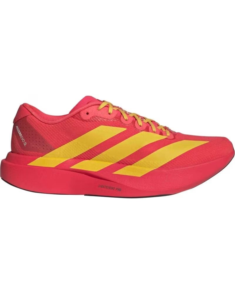 ADIDAS ZAPATILLAS DE RUNNING ADIZERO EVO SL JQ4442 UNISEX AMARILLO