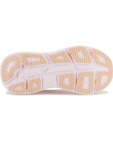 HOKA ZAPATILLAS ZAPATILLAS BONDI 9 ROSA NARANJA EN BEIGE PARA UNISEX MUJER