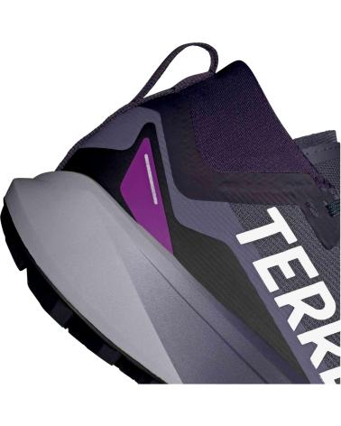 ADIDAS ZAPATILLAS DE TREKKING ZAPATILLAS TERREX AGRAVIC GORE-TEX VIOLETA BLANCO EN GRIS PARA MUJER