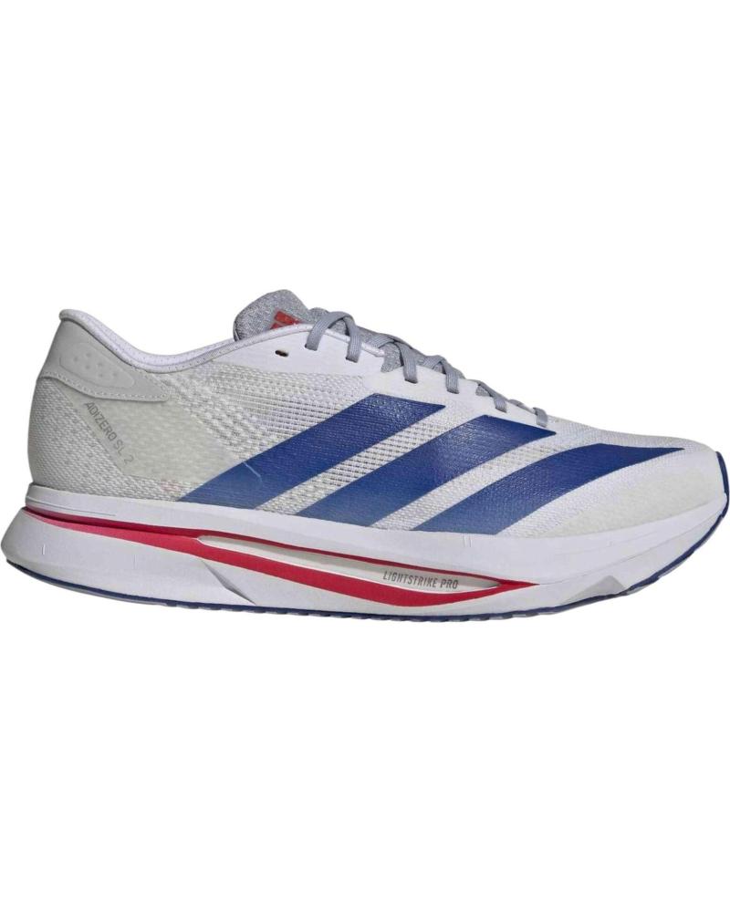 ADIDAS ZAPATILLAS DE RUNNING ZAPATILLAS ADIZERO SL 2 GRIS EN BLANCO PARA HOMBRE AZUL