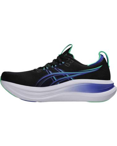 ASICS ZAPATILLAS DE RUNNING 1011C127-003-M EN NEGRO PARA HOMBRE BLANCO