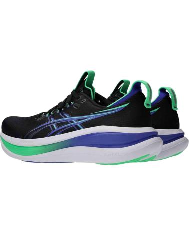 ASICS ZAPATILLAS DE RUNNING 1011C127-003-M EN NEGRO PARA HOMBRE BLANCO