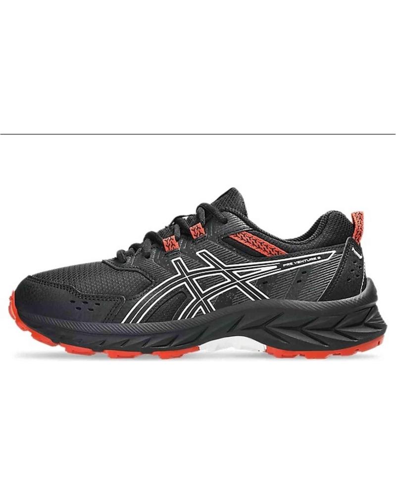 ASICS ZAPATILLAS DE TREKKING 1014A276-011 EN PARA NINOS BLACK-WHITE