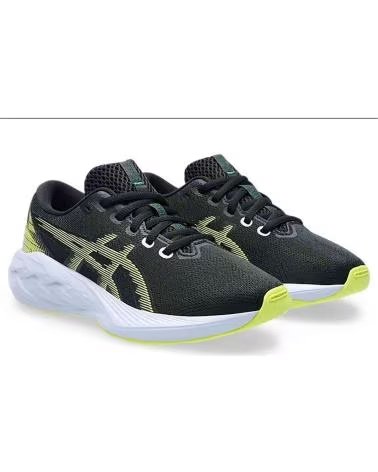 ZAPATILLAS DE RUNNING ASICS 1014A367-001 PARA NIÑOS BLACK-CITRON